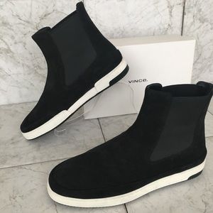 Vince Black Suede Women’s Sneaker